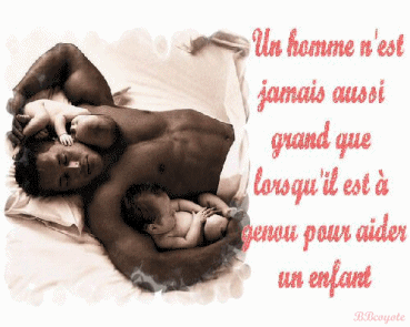 UN HOMME ET UN ENFANT